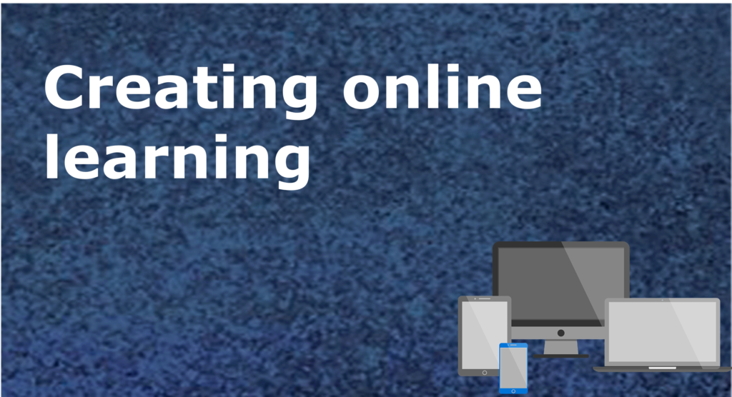 Creating online learning